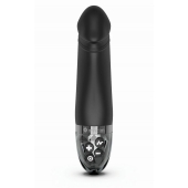 Черный вибратор с электростимуляцией Real Deal Neal - 16,5 см. - MyStim - купить с доставкой в Великом Новгороде