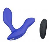 Синий анальный вибратор We-Vibe Vector+ - We-vibe - в Великом Новгороде купить с доставкой