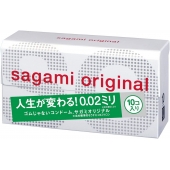 Ультратонкие презервативы Sagami Original 0.02 - 10 шт. - Sagami - купить с доставкой в Великом Новгороде