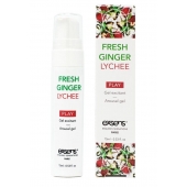 Возбуждающий гель Fresh Ginger Lychee Arousal Gel - 15 мл. - Exsens - купить с доставкой в Великом Новгороде