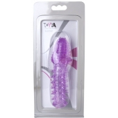 Фиолетовая насадка, удлиняющая половой член - 13,5 см. - Toyfa Basic - в Великом Новгороде купить с доставкой Фиолетовая насадка, удлиняющая половой член - 13,5 см. - Toyfa Basic - в Великом Новгороде купить с доставкой