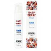 Возбуждающий гель Raspberry Mint с ароматом малины и мяты - 15 мл. - Exsens - купить с доставкой в Великом Новгороде
