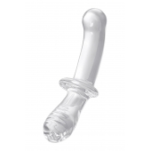 Прозрачный двусторонний стеклянный фаллоимитатор Satisfyer Double Crystal - 19,5 см. - Satisfyer в Великом Новгороде Прозрачный двусторонний стеклянный фаллоимитатор Satisfyer Double Crystal - 19,5 см. - Satisfyer