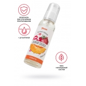 Съедобная гель-смазка Yovee «Двойной соблазн» с Д-пантенолом и вкусом клубники и дыни - 100 мл. - ToyFa - купить с доставкой в Великом Новгороде