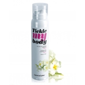 Массажная хрустящая пенка Tickle My Body Monoi с ароматом моной - 150 мл. - Love to Love - купить с доставкой в Великом Новгороде