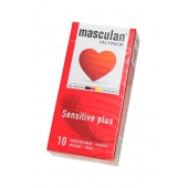 Презервативы Masculan Sensitive plus - 10 шт. - Masculan - купить с доставкой в Великом Новгороде