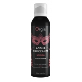 Хрустящая пенка для массажа Orgie Acqua Croccante Sakura с ароматом сакуры - 150 мл. - ORGIE - купить с доставкой в Великом Новгороде