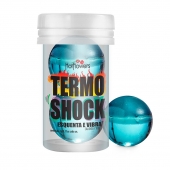 Интимный гель Termo Shock Hot Ball с разогревающе-покалывающим эффектом (2 шарика по 3 гр.) - HotFlowers - купить с доставкой в Великом Новгороде