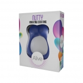 Синее эрекционное виброкольцо Nutty - Adrien Lastic - в Великом Новгороде купить с доставкой