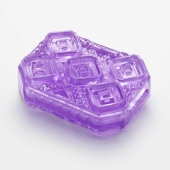Фиолетовый мастурбатор-стимулятор Tenga Uni Amethyst - Tenga - в Великом Новгороде купить с доставкой