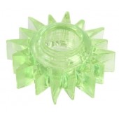 Зеленое эрекционное кольцо-солнце - Toyfa Basic - в Великом Новгороде купить с доставкой
