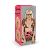Двусторонний мастурбатор Lola Taylor - 22 см. - ФлешНаш - в Великом Новгороде купить с доставкой