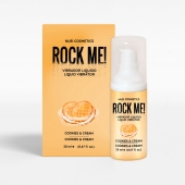 Жидкий вибратор Nuei Rock Me! с ароматом печенья и сливок - 20 мл. - Nuei cosmetics - купить с доставкой в Великом Новгороде