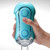 Голубой мастурбатор Tenga Flip ORB Ocean - Tenga - в Великом Новгороде купить с доставкой