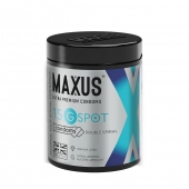 Гладкие презервативы Maxus G spot с двойной спиралью - 15 шт. - Maxus - купить с доставкой в Великом Новгороде