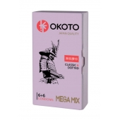 Презервативы OKOTO Mega Mix - 12 шт. - Sitabella - купить с доставкой в Великом Новгороде