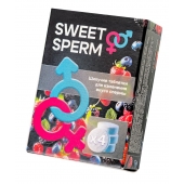 Шипучие таблетки для мужчин Sweet Sperm для изменения вкуса спермы (4 шт. по 0,5 гр.) - Капиталпродукт - купить с доставкой в Великом Новгороде