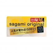 Презервативы увеличенного размера Sagami Original 0.02 XL-size - 12 шт. - Sagami - купить с доставкой в Великом Новгороде