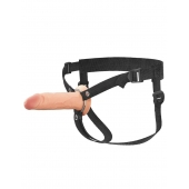 Полый страпон на ремнях 6’’ Hollow Silicone Strap-on - Pipedream - купить с доставкой в Великом Новгороде
