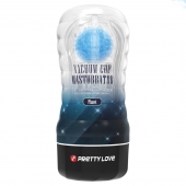 Прозрачный текстурированный мастурбатор Vacuum Cup Masturbator Planet - Baile - в Великом Новгороде купить с доставкой