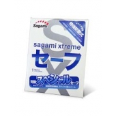 Презерватив Sagami Xtreme Ultrasafe с двойным количеством смазки - 1 шт. - Sagami - купить с доставкой в Великом Новгороде