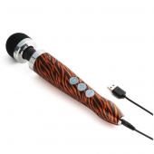 Беспроводной wand-вибратор Doxy Die Cast 3R с тигровым принтом на рукояти - 28 см. - Doxy в Великом Новгороде Беспроводной wand-вибратор Doxy Die Cast 3R с тигровым принтом на рукояти - 28 см. - Doxy