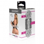 Прозрачный двусторонний мастурбатор Fleshlight Quickshot Mia Malkova - Fleshlight - в Великом Новгороде купить с доставкой