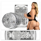 Прозрачный двусторонний мастурбатор Fleshlight Quickshot Mia Malkova - Fleshlight - в Великом Новгороде купить с доставкой
