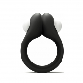 Черное эрекционное кольцо Zippy Vibrating Ring With Bullet - Adrien Lastic - в Великом Новгороде купить с доставкой