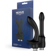 Набор из 2 насадок для анального душа Shower Douche Duo Kit Beginner - Nexus Range - купить с доставкой в Великом Новгороде
