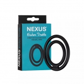 Черное двойное эрекционное кольцо Nexus Enduro Double - Nexus Range - в Великом Новгороде купить с доставкой
