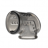 Дымчатая насадка на пенис и мошонку - Baile - в Великом Новгороде купить с доставкой