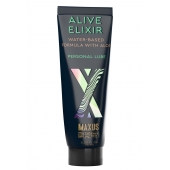 Интимный гель на водной основе MAXUS Alive Elixir - 75 мл. - Maxus - купить с доставкой в Великом Новгороде