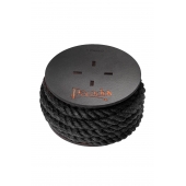 Черная веревка для шибари на катушке - 5 м. - Pecado - купить с доставкой в Великом Новгороде