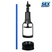 Комплект запасных частей для помпы: ручка, шланг и уплотнительная насадка - Sex Expert - купить с доставкой в Великом Новгороде Комплект запасных частей для помпы: ручка, шланг и уплотнительная насадка - Sex Expert - купить с доставкой в Великом Новгороде