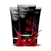 Набор из 3 съедобных лубрикантов JUJU со вкусом вишни - JuJu - купить с доставкой в Великом Новгороде