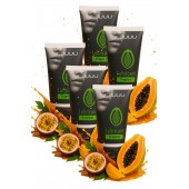 Набор из 5 съедобных лубрикантов JUJU со вкусом тропических фруктов - JuJu - купить с доставкой в Великом Новгороде