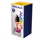 Анальная втулка Wooomy Tralalo Size S c розовым кристаллом - Adrien Lastic в Великом Новгороде Анальная втулка Wooomy Tralalo Size S c розовым кристаллом - Adrien Lastic