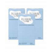 Набор из 3 упаковок ультратонких презервативов Pleasure Lab (по 12 шт.) - Pleasure Lab - купить с доставкой в Великом Новгороде Набор из 3 упаковок ультратонких презервативов Pleasure Lab (по 12 шт.) - Pleasure Lab - купить с доставкой в Великом Новгороде