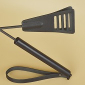 Черный кожаный стек «Сириус» - 60 см. - Sitabella - купить с доставкой в Великом Новгороде