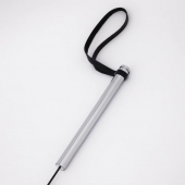 Черный стек с металлической ручкой - Crazy Handmade - купить с доставкой в Великом Новгороде