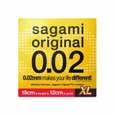 Презерватив увеличенного размера Sagami Original 0.02 XL-size - 1 шт. - Sagami - купить с доставкой в Великом Новгороде Презерватив увеличенного размера Sagami Original 0.02 XL-size - 1 шт. - Sagami - купить с доставкой в Великом Новгороде