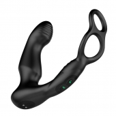 Черный двухмоторный массажер простаты Nexus Simul8 Wave Edition - Nexus Range - в Великом Новгороде купить с доставкой