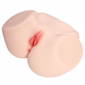 Мастурбатор-полуторс с двойным слоем материала и вибрацией Jenny Onahole Real Vagina - KOKOS - в Великом Новгороде купить с доставкой Мастурбатор-полуторс с двойным слоем материала и вибрацией Jenny Onahole Real Vagina - KOKOS - в Великом Новгороде купить с доставкой