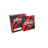 Презервативы с ароматом колы Expert Cola - 3 шт. - Expert - купить с доставкой в Великом Новгороде