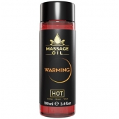 Массажное масло с согревающим эффектом Massage Oil Warming - 100 мл. - HOT - купить с доставкой в Великом Новгороде