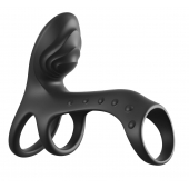 Черная насадка на пенис Ultimate Couples Cage Pro - Pipedream - в Великом Новгороде купить с доставкой