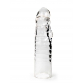 Прозрачная закрытая насадка на член - 15 см. - Sex Expert - в Великом Новгороде купить с доставкой
