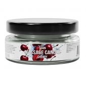 Массажная свеча «Спелая вишня» - 50 мл. - SGAN - купить с доставкой в Великом Новгороде