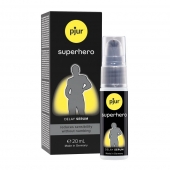 Пролонгатор-сыворотка pjur Superhero Delay Serum - 20 мл. - Pjur - купить с доставкой в Великом Новгороде